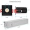 Luxrite 1 Inch Square LED Recessed Downlight 5 CCT Selectable 2700K-5000K 7W 500LM Dimmable Black LR23460 LR23463-1PK - alternate 3